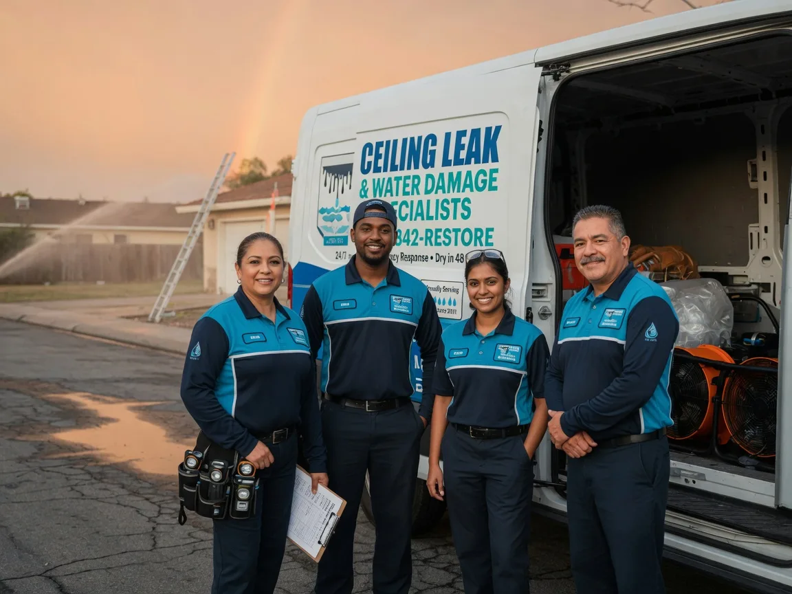 Ceiling Leak Cleanup company in Island Pond, VT